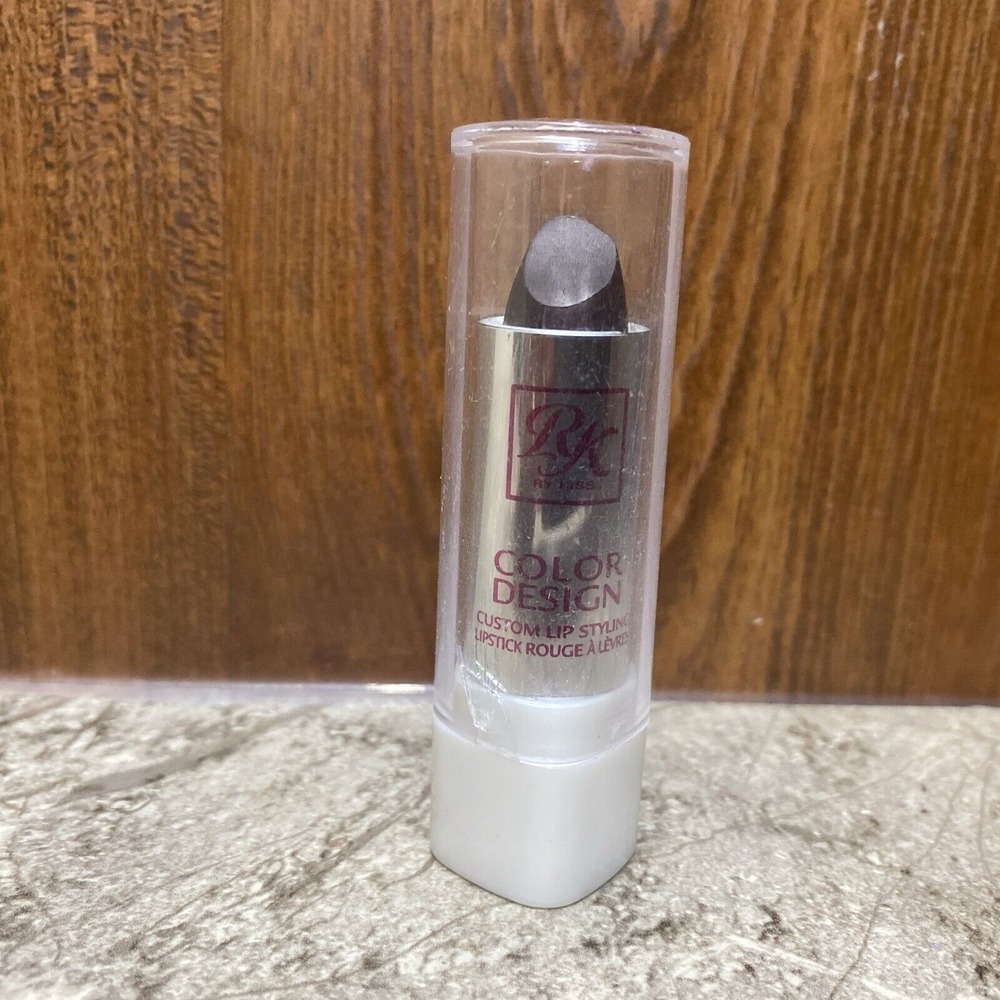RK BY KISS Color Design Lipstick Ebony Custom Lip Styling Rare RLS17